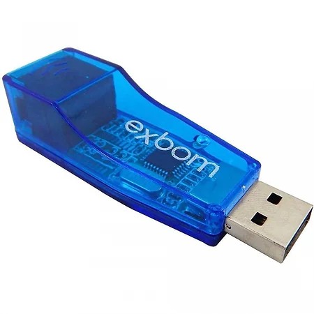 Adaptador USB 2.0 para LAN Placa de Rede Externa