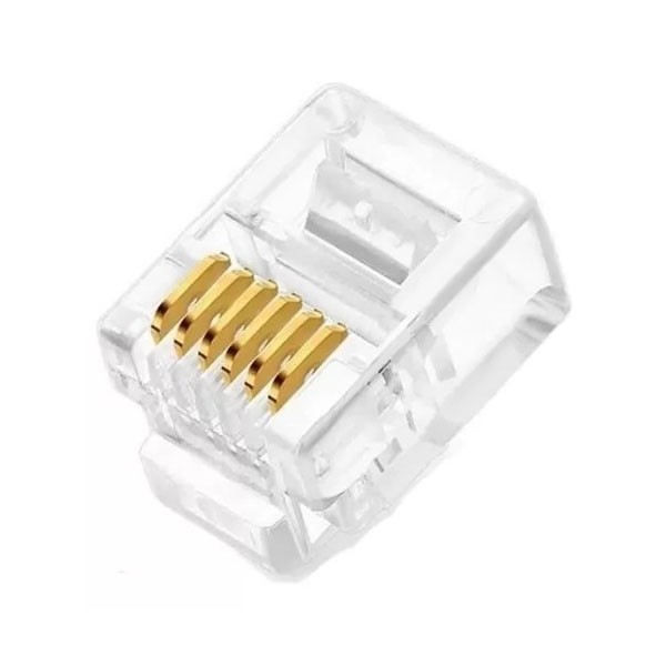 Conector RJ11 6x6