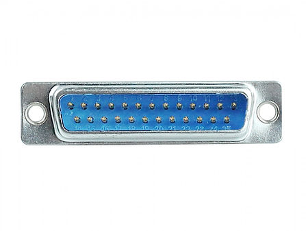 Conector DB25 Macho para Solda