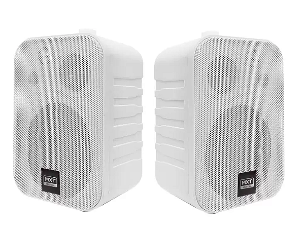 Par de Caixa De Som Ambiente MXT MXK-25 - Branca