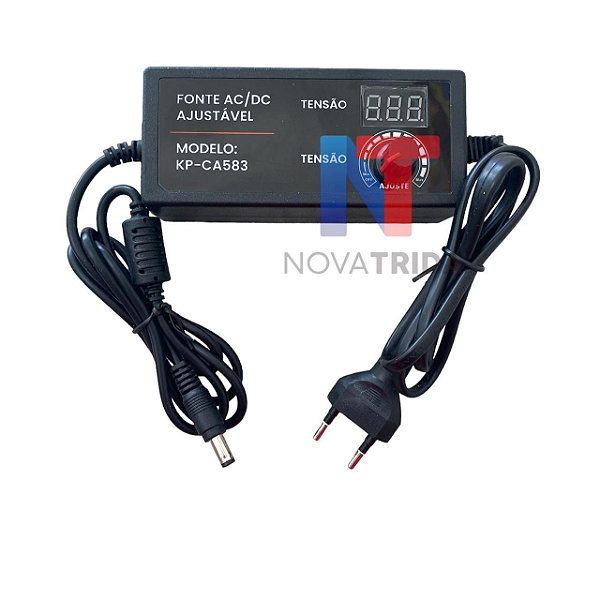 Fonte de Alimentação 3-24V/3A P8 KP-CA583 - Knup