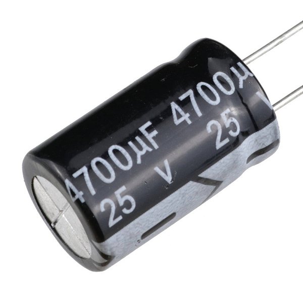 Capacitor Eletrolítico 4700uF x 25V