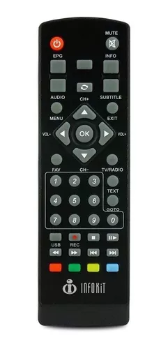 Controle Remoto para Conversor Digital - ITV-C10