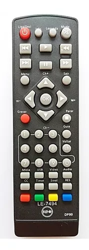 Controle Remoto para Conversor Digital - LE-7494