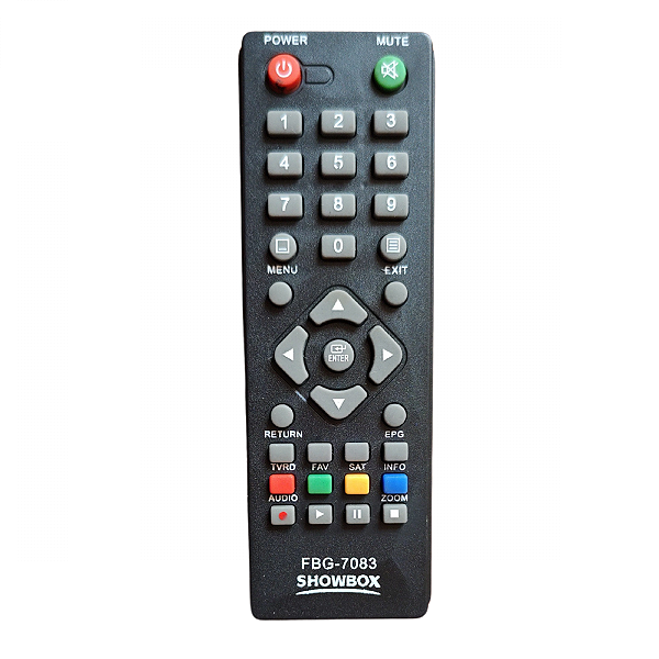 Controle Remoto para Receptor ShowBox - FBG-7083