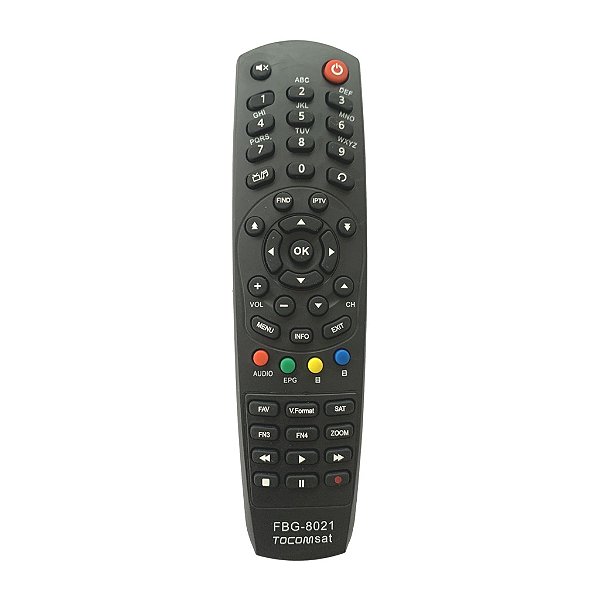 Controle Remoto para Receptor TocomSat - FBG-8021