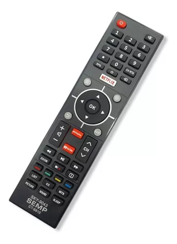 Controle Remoto para TV Semp Toshiba - MXT C01380