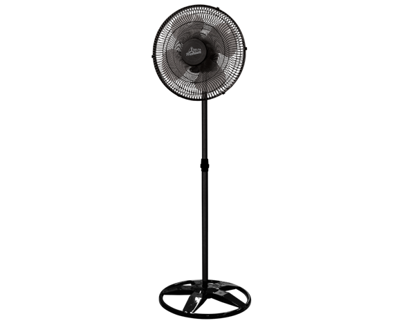 Ventilador Oscilante Coluna New 50cm Bi-volt Preto Premium