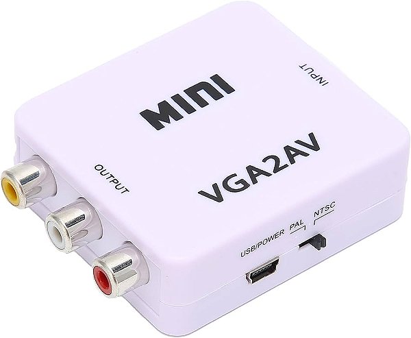 Conversor PC/TV - VGA para AV