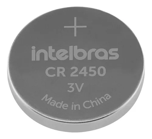 Bateria 3V CR2450 Lithium INTELBRAS