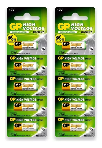 Pilha A23 12V Alcalina GP High Voltage
