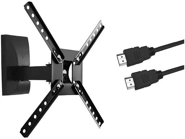Suporte para TV Articulado 10'' à 55'' SBRP134