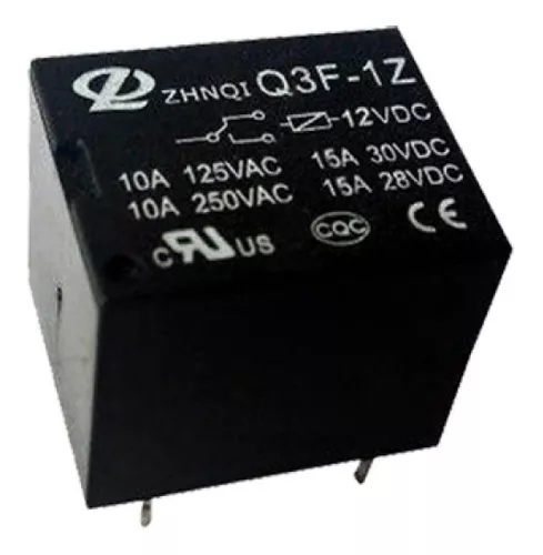 Rele Q3F-1Z 15A 12V