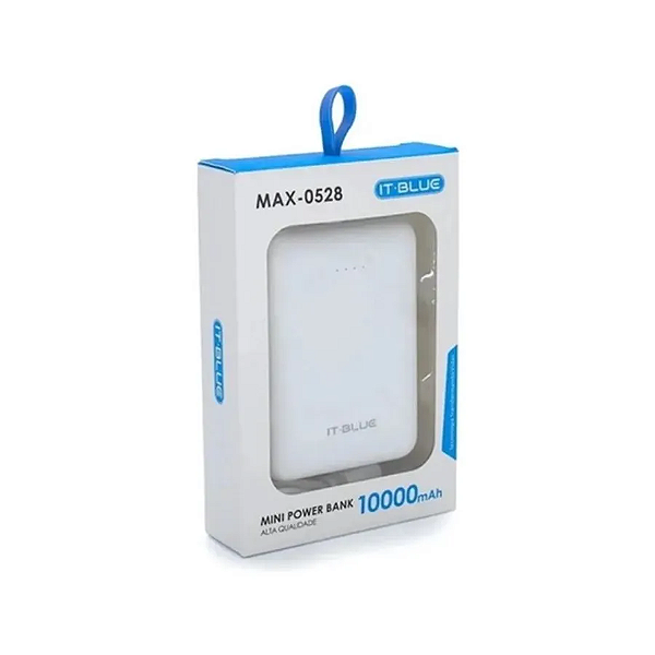 Carregador Portátil Power Bank 10000mAh IT-BLUE MAX-0528
