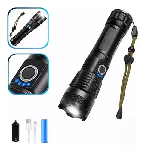 Lanterna Tatica LED Super Brilhante 2.000 Lumens - P70