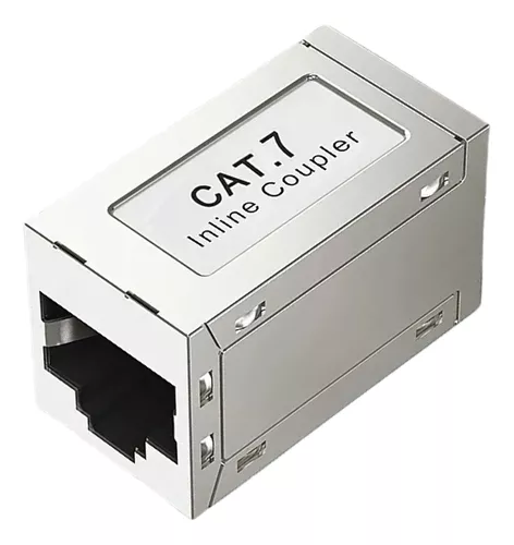 Emenda RJ-45 Metalica - CAT5/6/7/8 - 10GBS