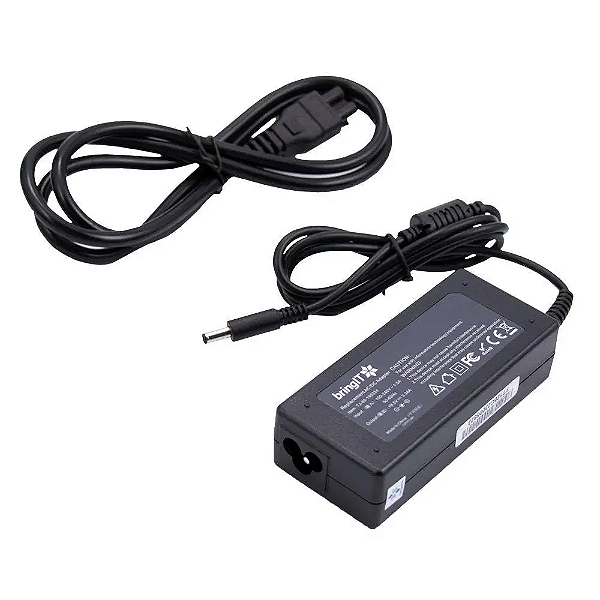 Fonte para Notebook Dell 19,5V 3,34A Ponta Fina 44190 - 4.5 X 3.0