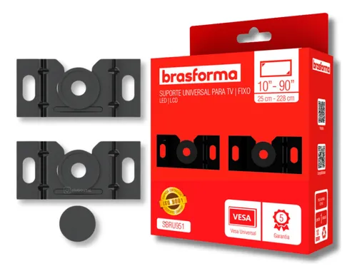 Suporte Fixo Brasforma SBRU951 10" - 90"