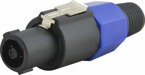 Plug Speakon Macho 4 Pinos HJH HS4FC