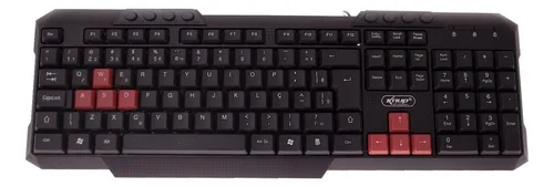 Teclado Multimidia Gamer Knup KP-2034A
