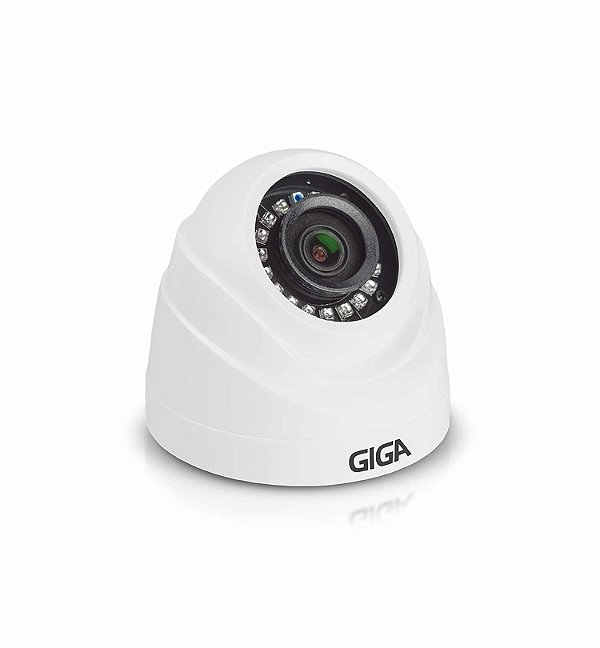 Camera 20mt 720p Dome 2,8mm Infra Flex Gs0460a Giga