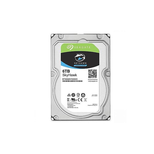 HD Disco Rigido 6TB CFTV Skyhawk Sata GS0164 Seagate