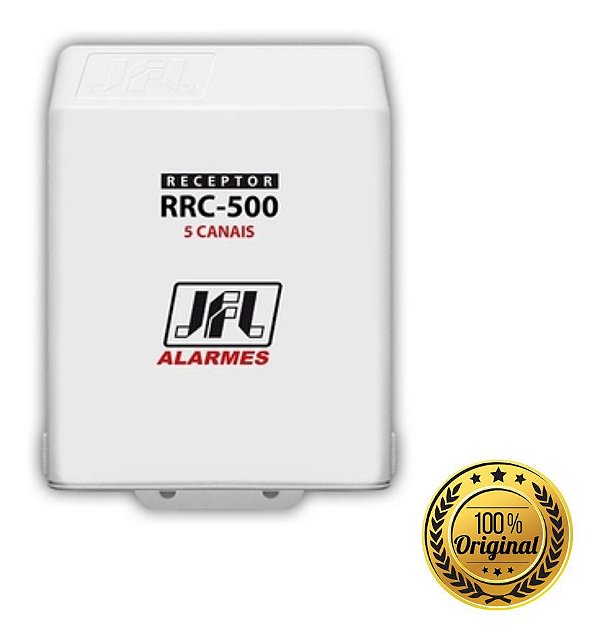 Receptor Programavel 05 Canais 100 Metros Rrc-500 Jfl