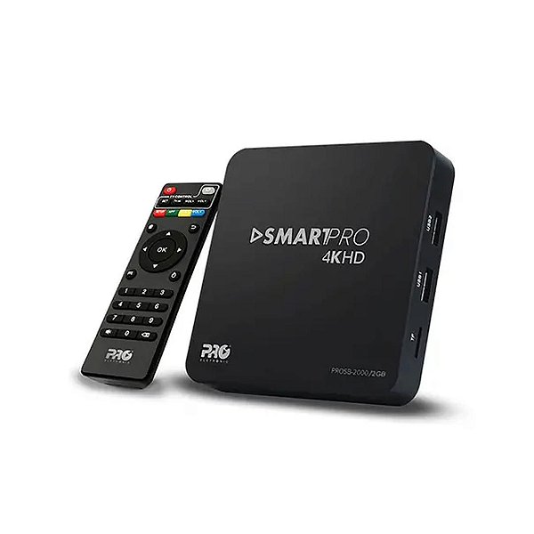 Receptor TV Via Internet Full Hd SmartPRO 4K PROSB-2000 Pro