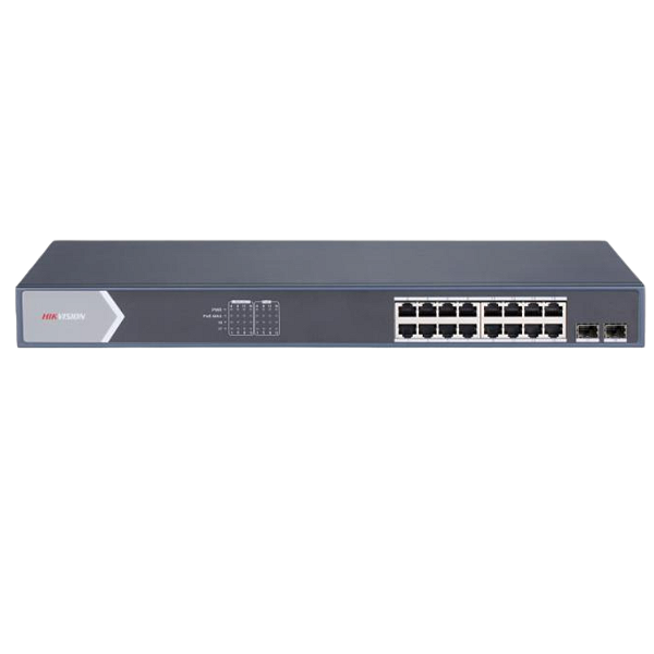 Switch Hikvision DS-3E1518P-SI 16 Porta