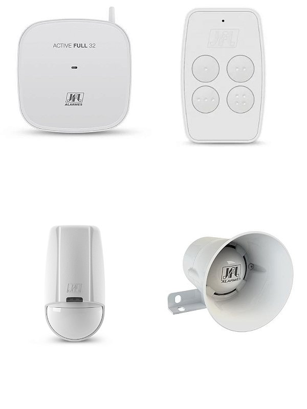 kit Central Alarme Active Full 32 Zonas Bus Duo+ 34328