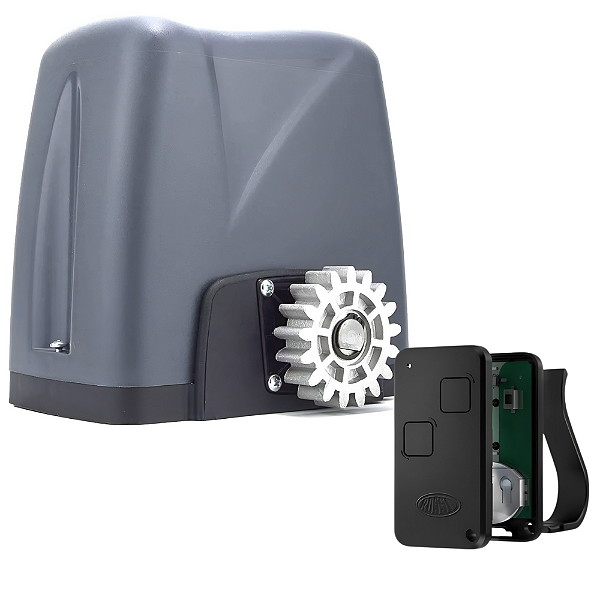 Kit Motor Rossi Deslizante Nano Turbo 3 Control Portão