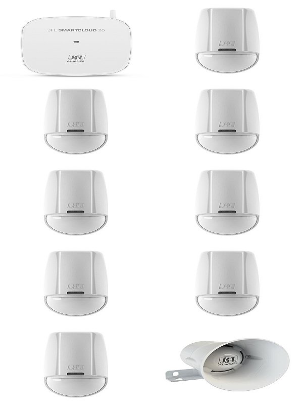 kit Central Alarme Smartcloud 20 Zonas 39854