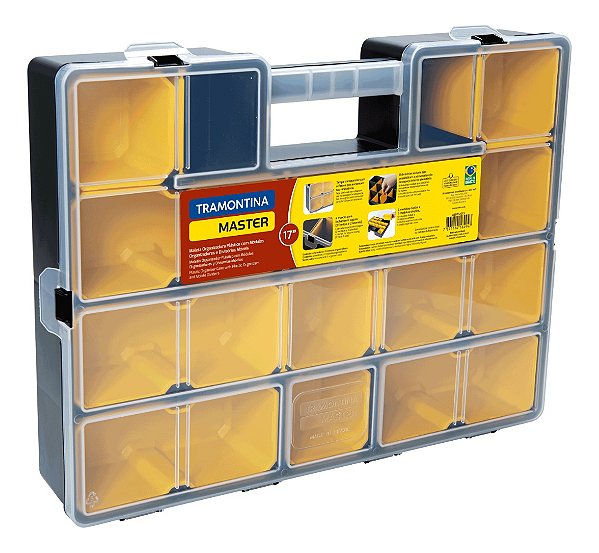Maleta Organizadora Plastica 17 c/ Modulo 5015 Tramontina