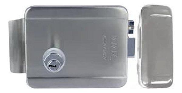 Fechadura Elétrica Com Sensor Inox 043 Aa-erl200is