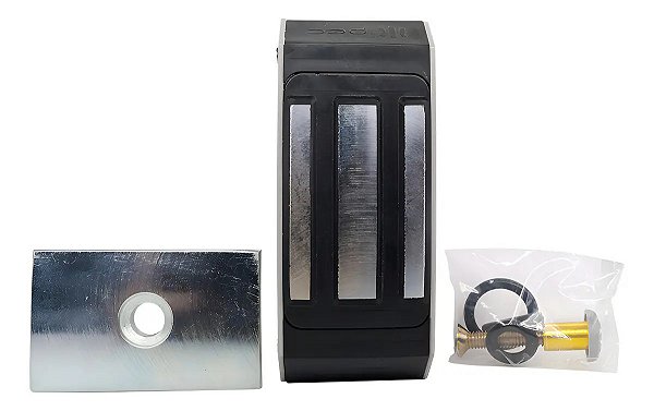 Fechadura Eletromagnética 60kg M60 Bloco Blanque Portão