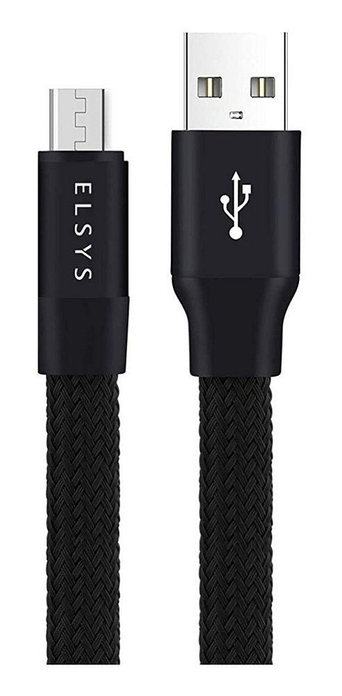 Cabo De Celular Micro Usb Carregador Elsys Original