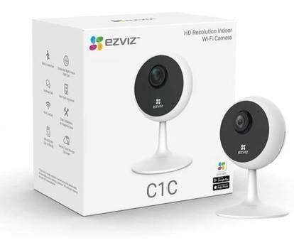 Câmera De Segurança Ezviz C1c 720p Com Resolução De 1mp Visã