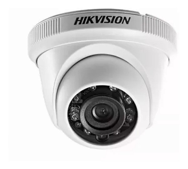 Câmera Dome Hikvision 720p Hd 2,8mm 4x1 Ds-2cer6c0t-irpf