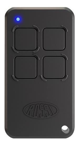 Controle Motor Ntx Inter Dig Ct Hcs 4u 433 Mhz Preto Rossi