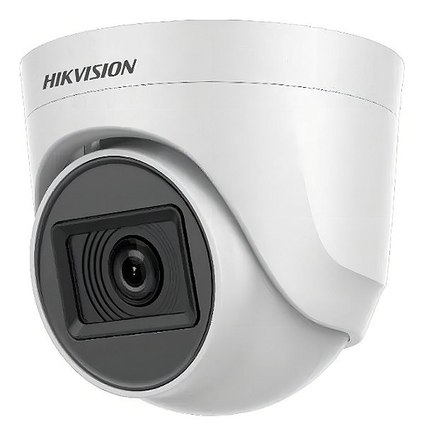Câmera Dome Hikvision Ds-2ce76d0t Cor Branco