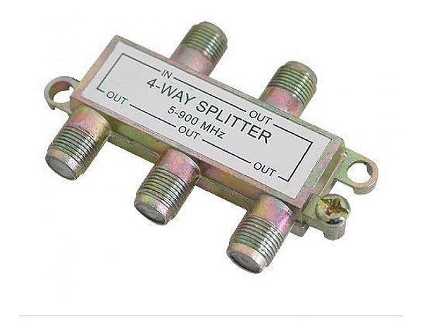Divisor Local 1:4 Baixa 5-1000mhz