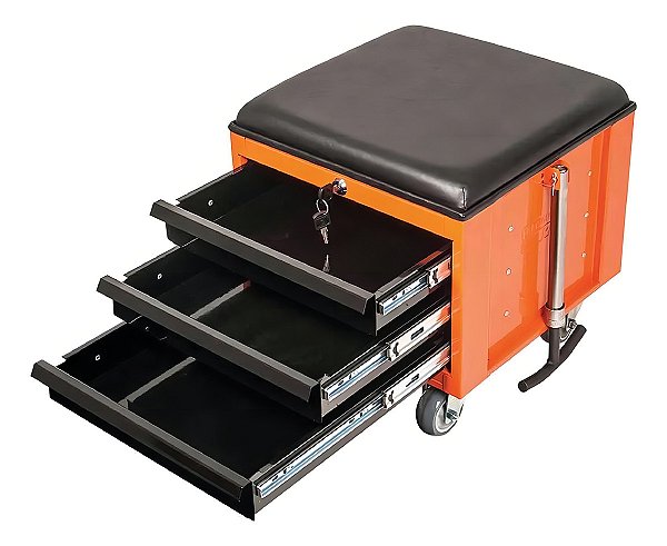 Caixa Cargo Box Confort Puxador E Rodas Tramontina 2700