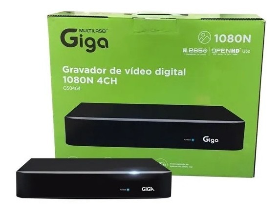 Dvr 04 Canais 1080n Lite Gs0464 Giga