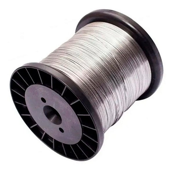 Fio Aço Inox 0,60 910gr 380mts Centro Haste