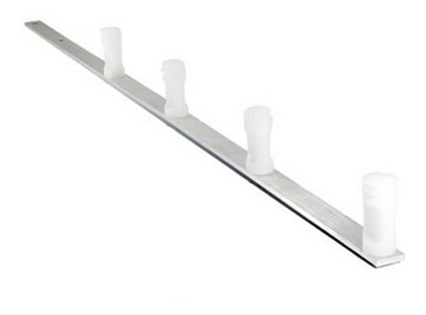 Haste Cerca Eletrica  Tubolar 70cm 11mm 4 Isol Centro Haste
