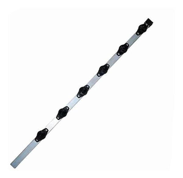 Haste Cerca Eletrica Aluminio 30x30 1mx0,9mm 6 Isoladores C