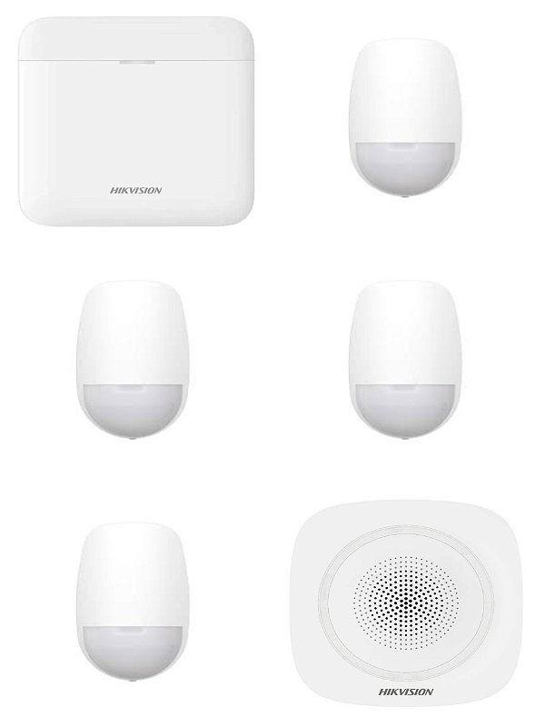 Kit Central Alarme Wifi Ax Pro Ds-pwa64-l-we 4g Hik