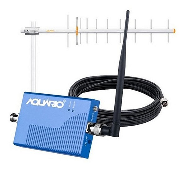 Kit Repetidor Sinal De Celular 900mhz 60db Rp 960 Aquario