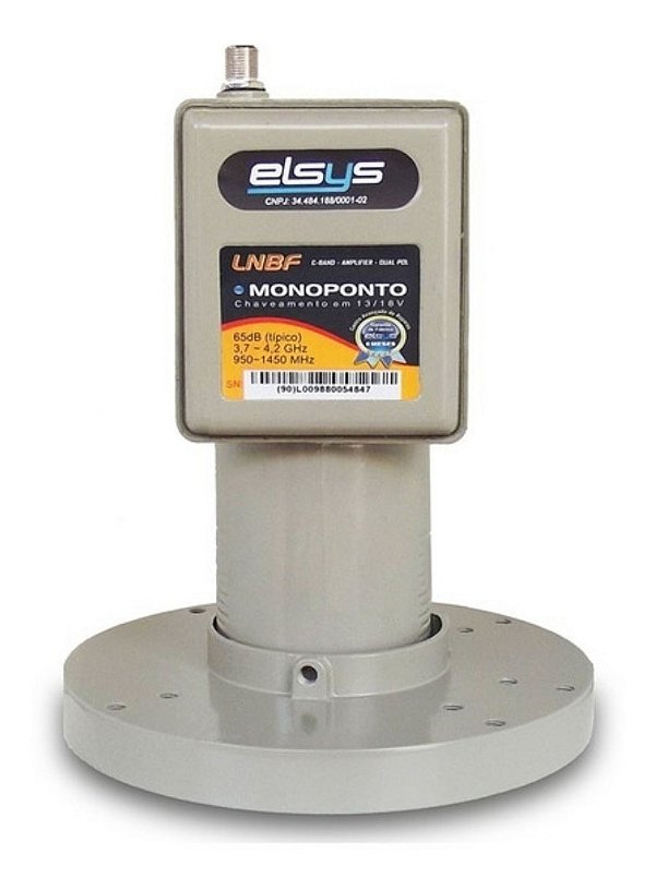 Lnbf Banda C Monoponto Elsys - 2 Unidades  + Brinde