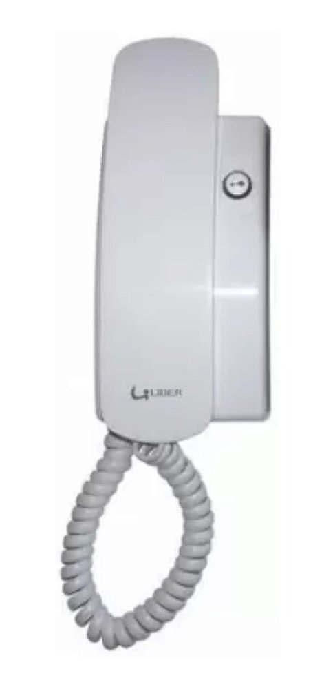 Monofone Interfone Lider Universal Branco Lr2015